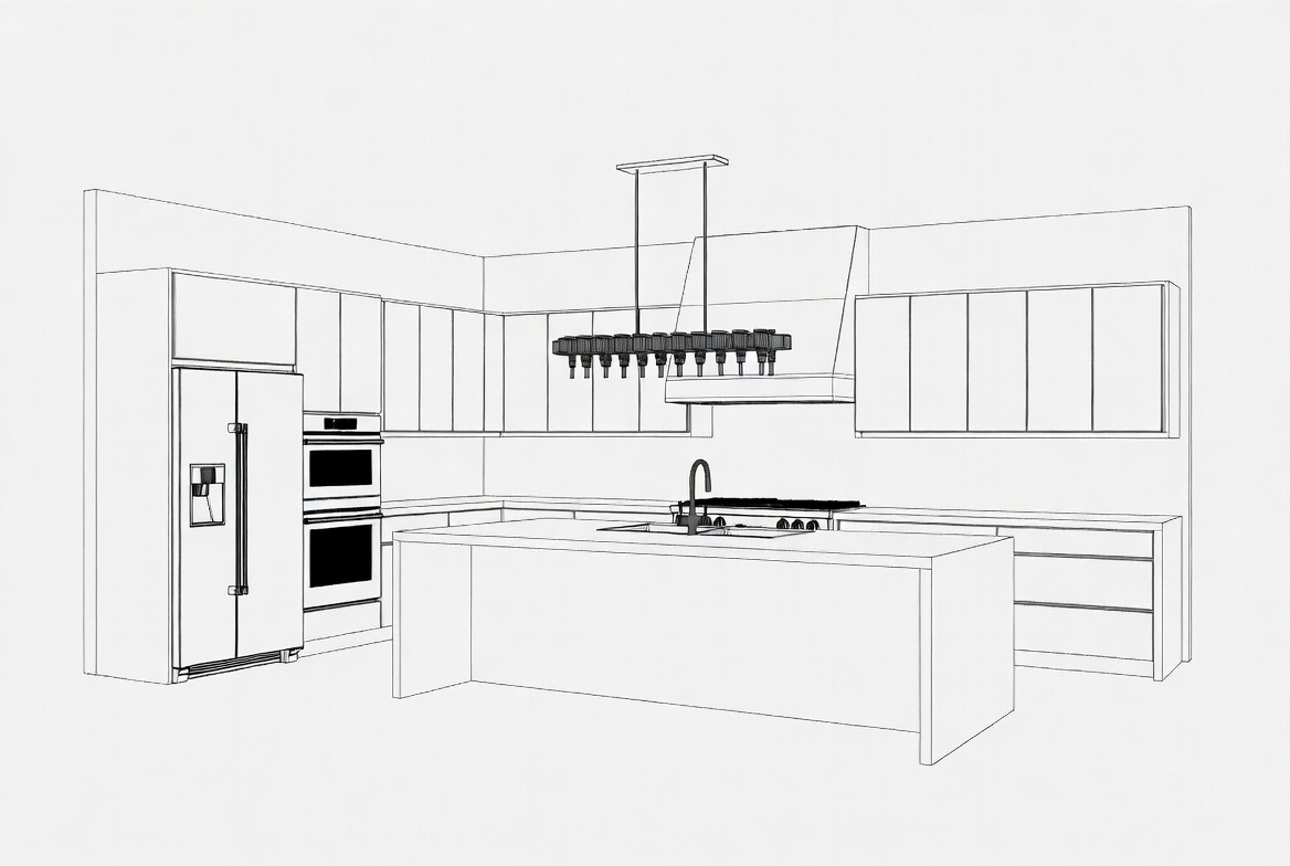 Kitchen Render in Toronto 